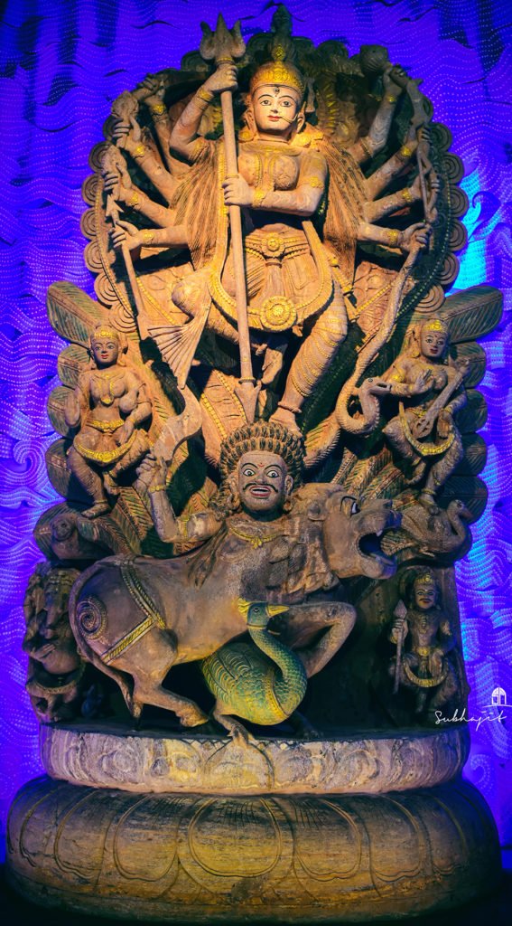 Durga-puja-pandal-Kolkata